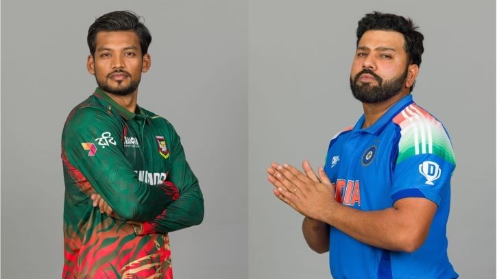 বৃহস্পতিবার ভারত-বাংলাদেশ মুখোমুখি, পরিসংখ্যানে পিছিয়ে টাইগাররা